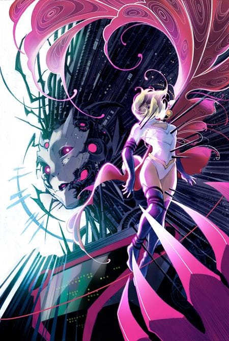 JUSTICE LEAGUE UNLIMITED #22 CVR D KAREN S DARBOE CARD STOCK VAR (Release Date: 08/26/2026)