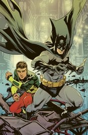 JUSTICE LEAGUE VS LEGION OF SUPERHEROES #3 CVR B MOORE CARD