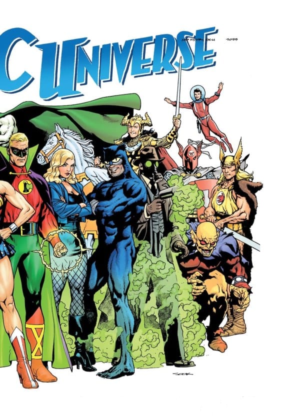 NEW HISTORY OF THE DC UNIVERSE #1 (OF 4) CVR E RYAN SOOK WRAPAROUND FOIL VAR