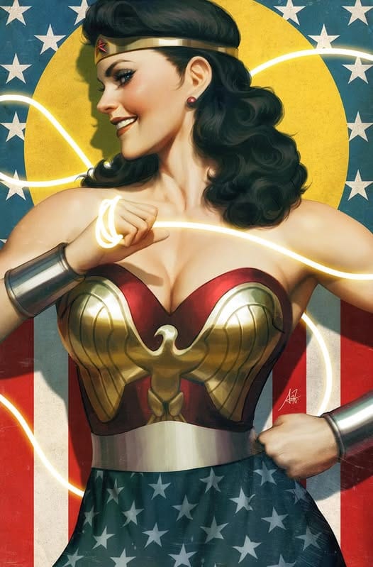 NEW HISTORY OF THE DC UNIVERSE #1 (OF 4) CVR F STANLEY ARTGERM LAU FOIL VAR