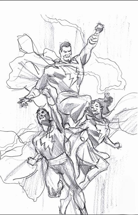 SHAZAM #16 CVR B FELIPE MASSAFERA CARD STOCK VAR