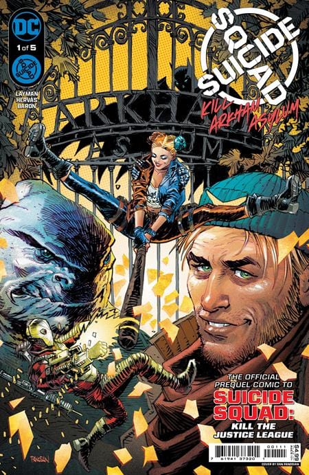 SUICIDE SQUAD KILL ARKHAM ASYLUM #1 (OF 5) CVR A DAN PANOSIAN