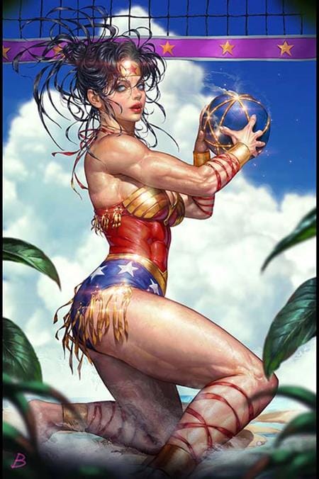 WONDER WOMAN #35 CVR E KYUYONG EOM SWIMSUIT CARD STOCK VAR