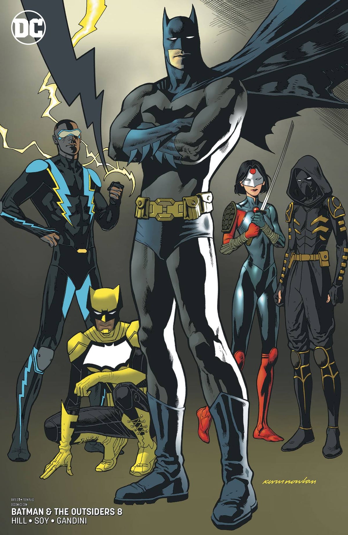 Batman and the Outsiders #8, Nowland Variant