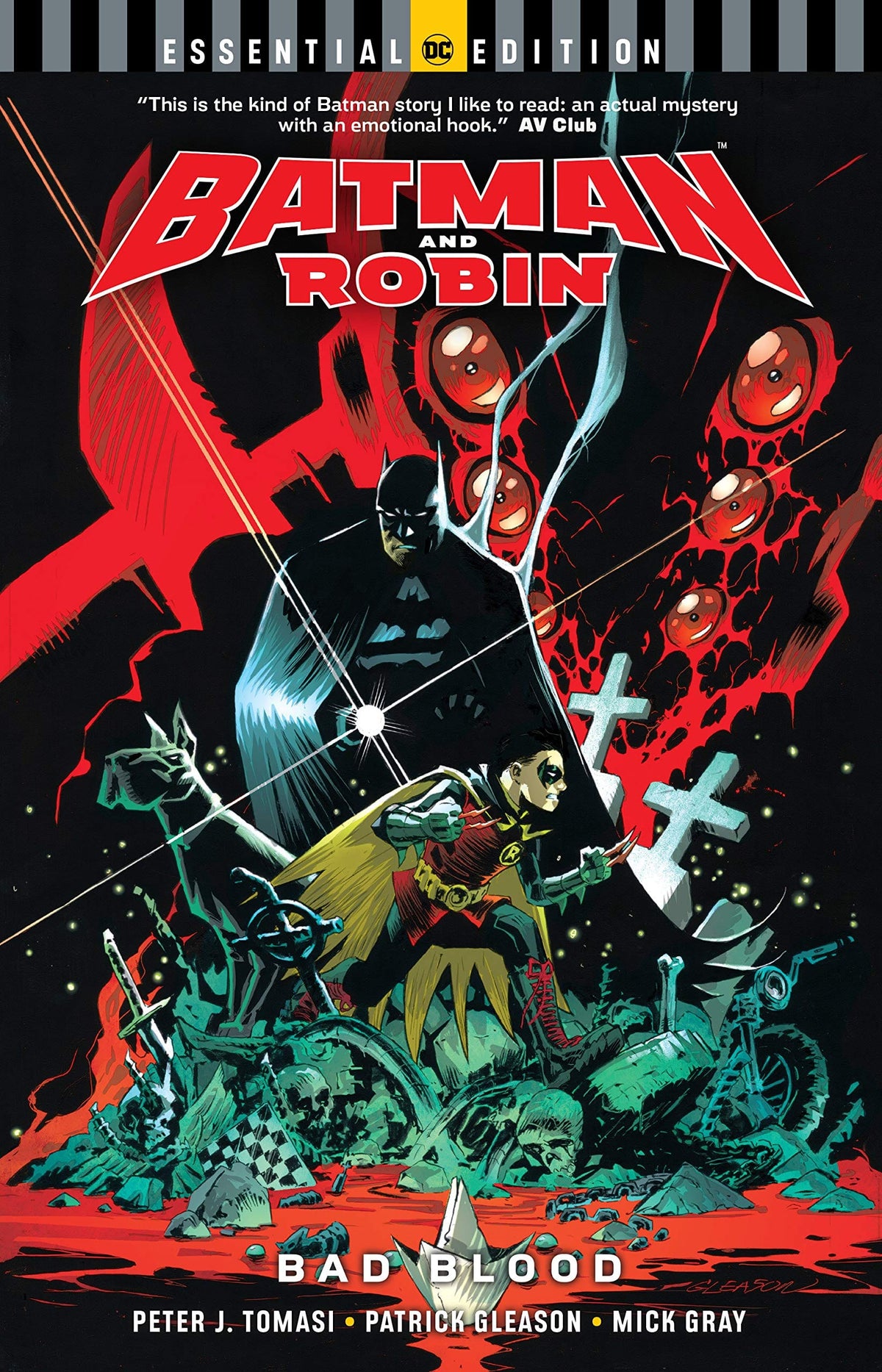 Batman And Robin Bad Blood Essential Edition TP