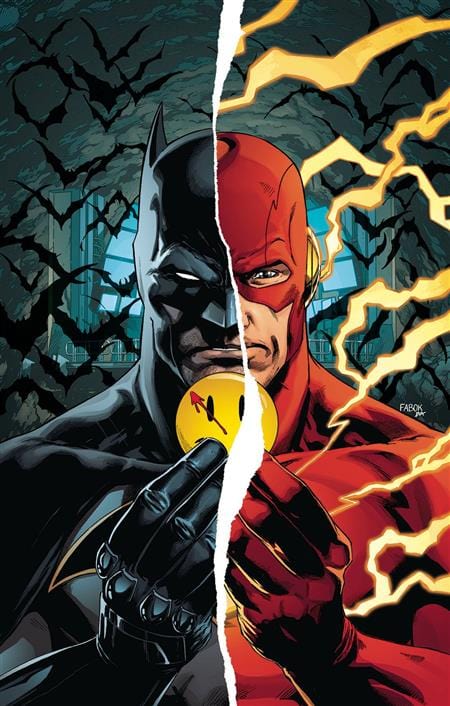 Batman Flash The Button Deluxe ED HC (Rebirth)