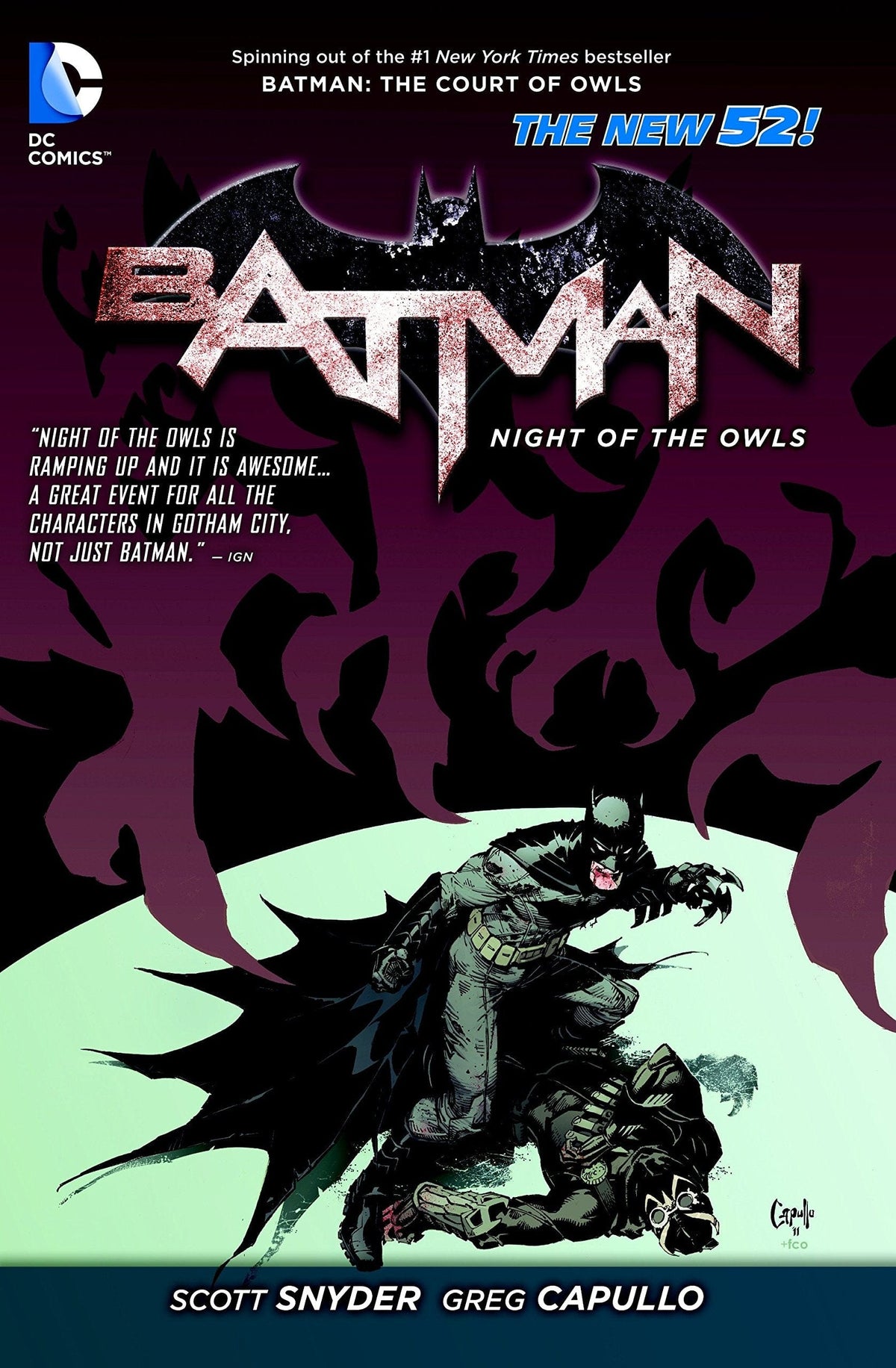Batman Night Of The Owls TP (N52)