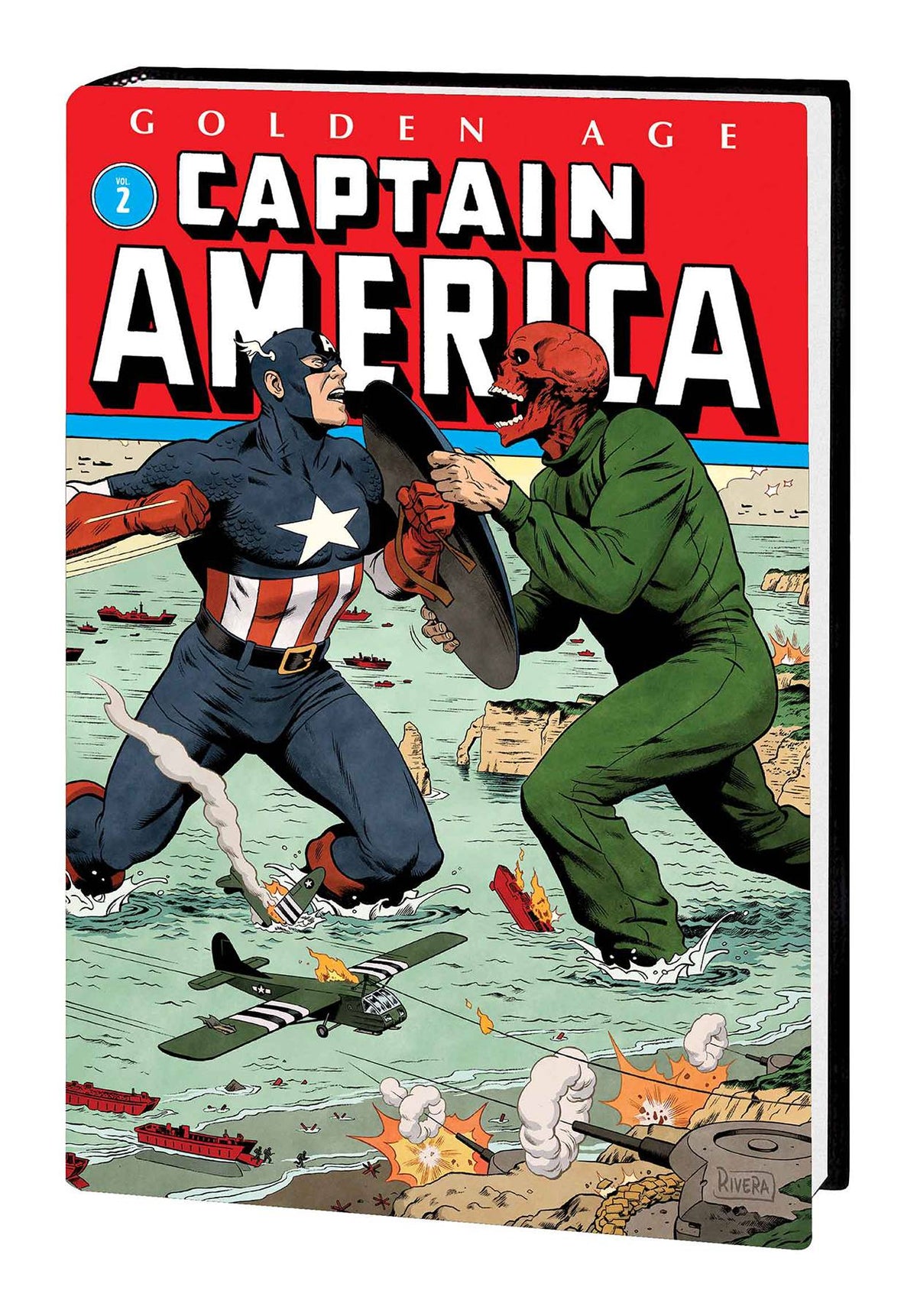 Golden Age Captain America Omnibus HC Vol 02 Rivera Cvr