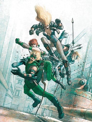 Green Arrow Black Canary Five Stages TP