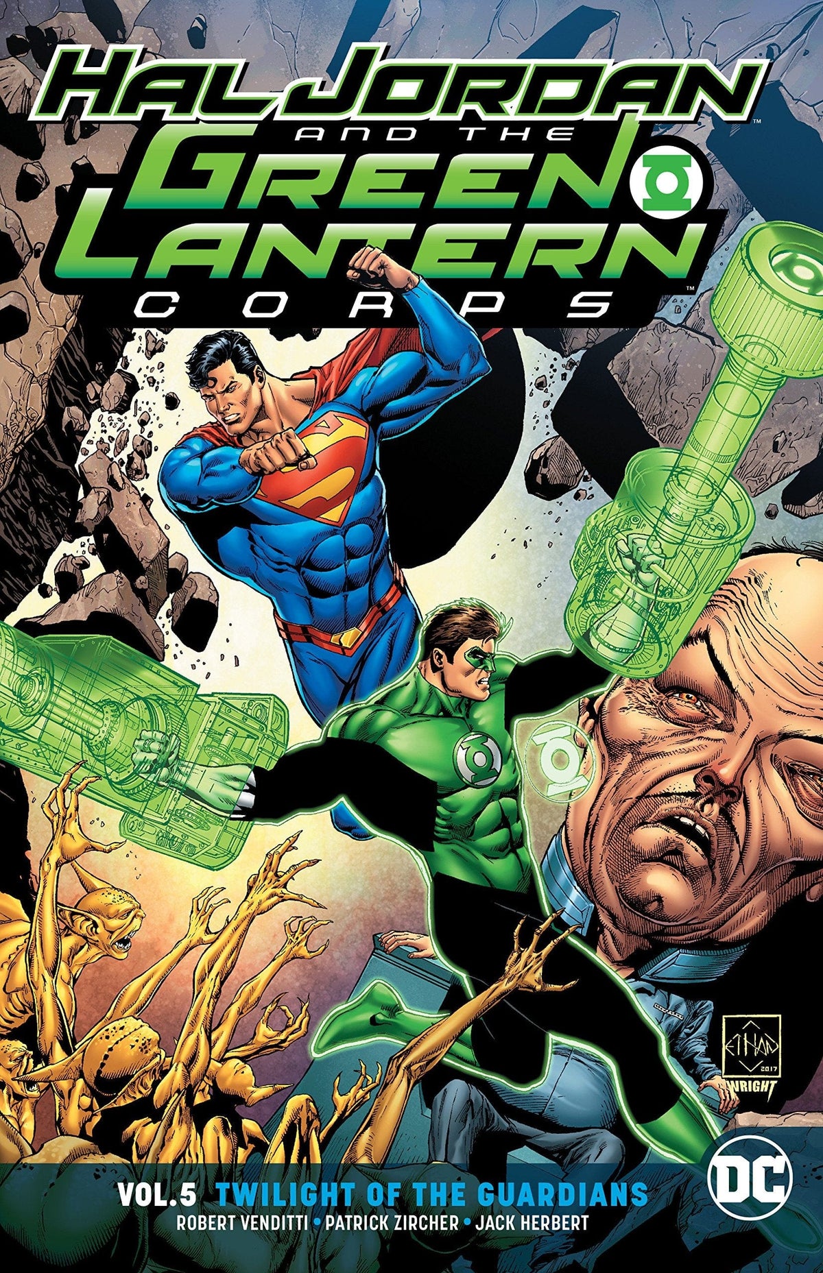 Hal Jordan & The Glc TP Vol 05 Twilight Ot Guardians Rebirth