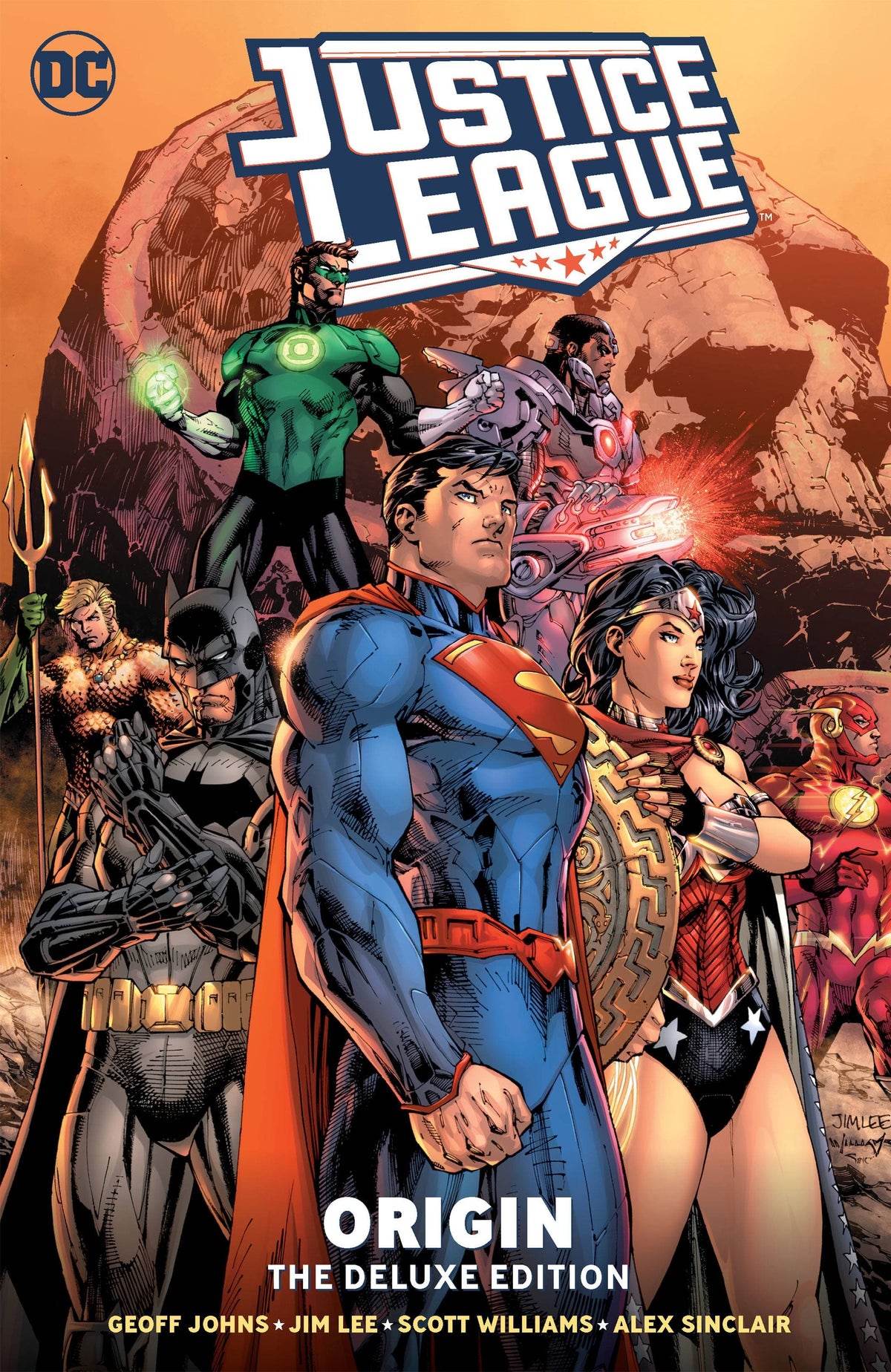 Justice League Origin Dlx ED HC