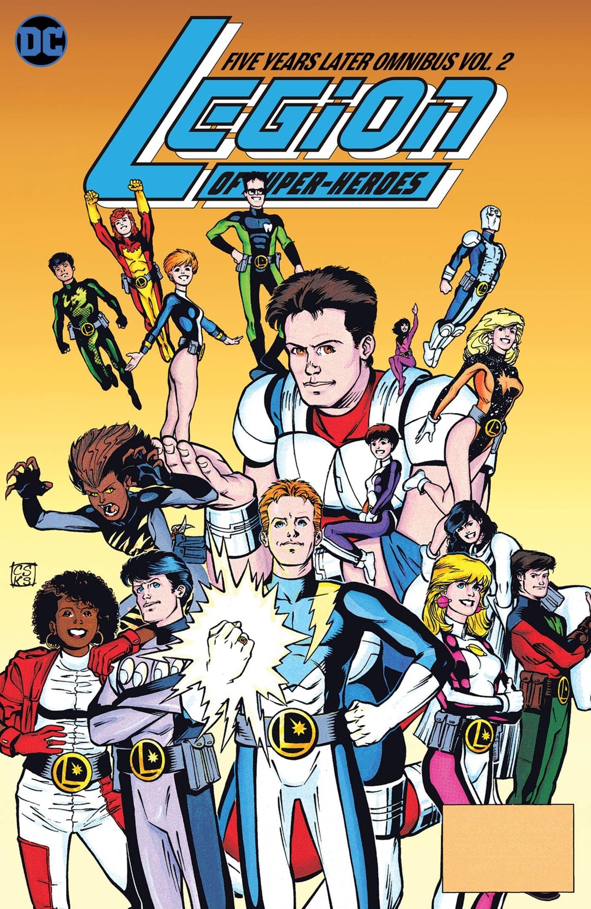 Legion Of Super-Heroes Five Years Later Omnibus HC Vol 02