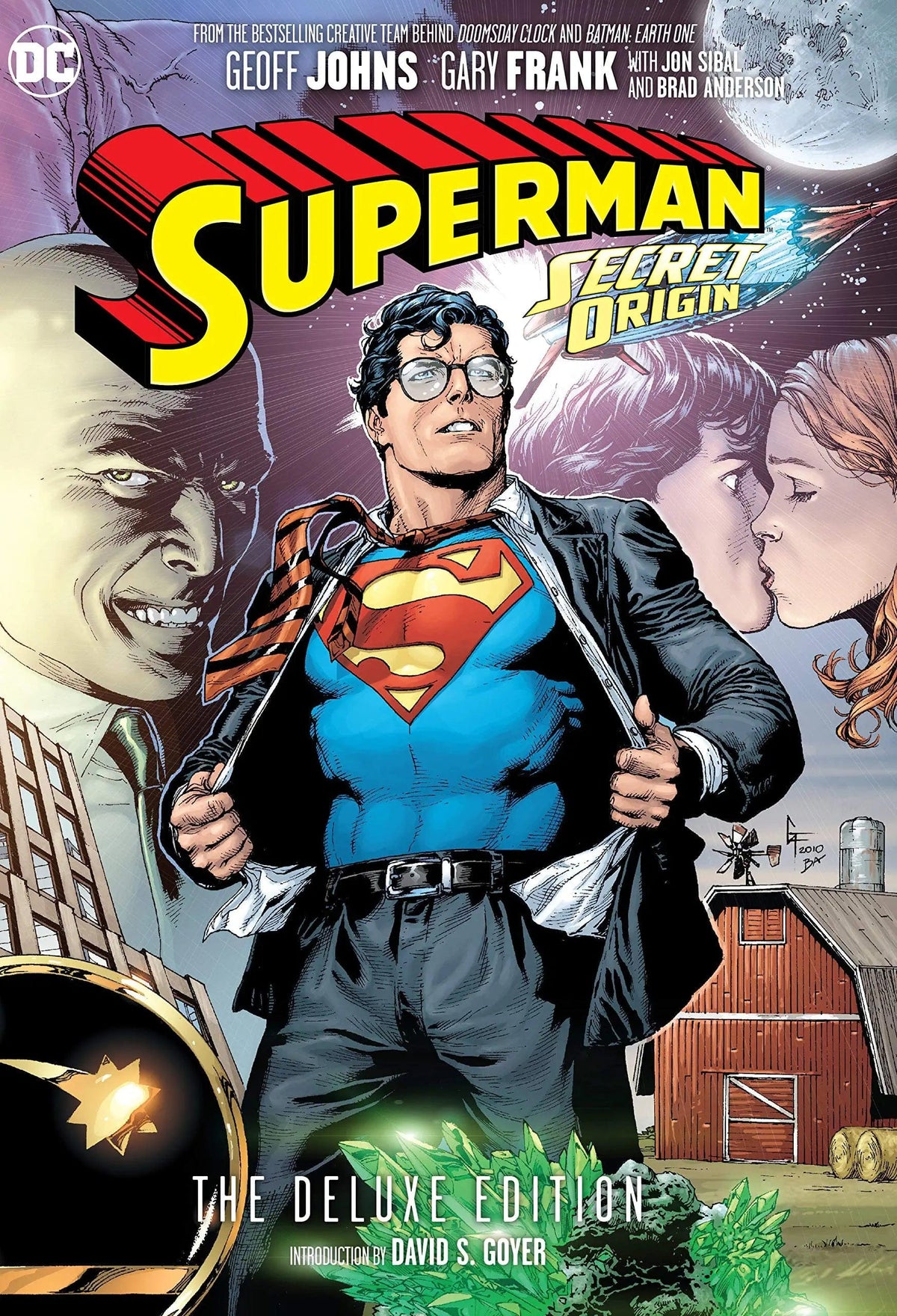 Superman Secret Origin Dlx ED HC