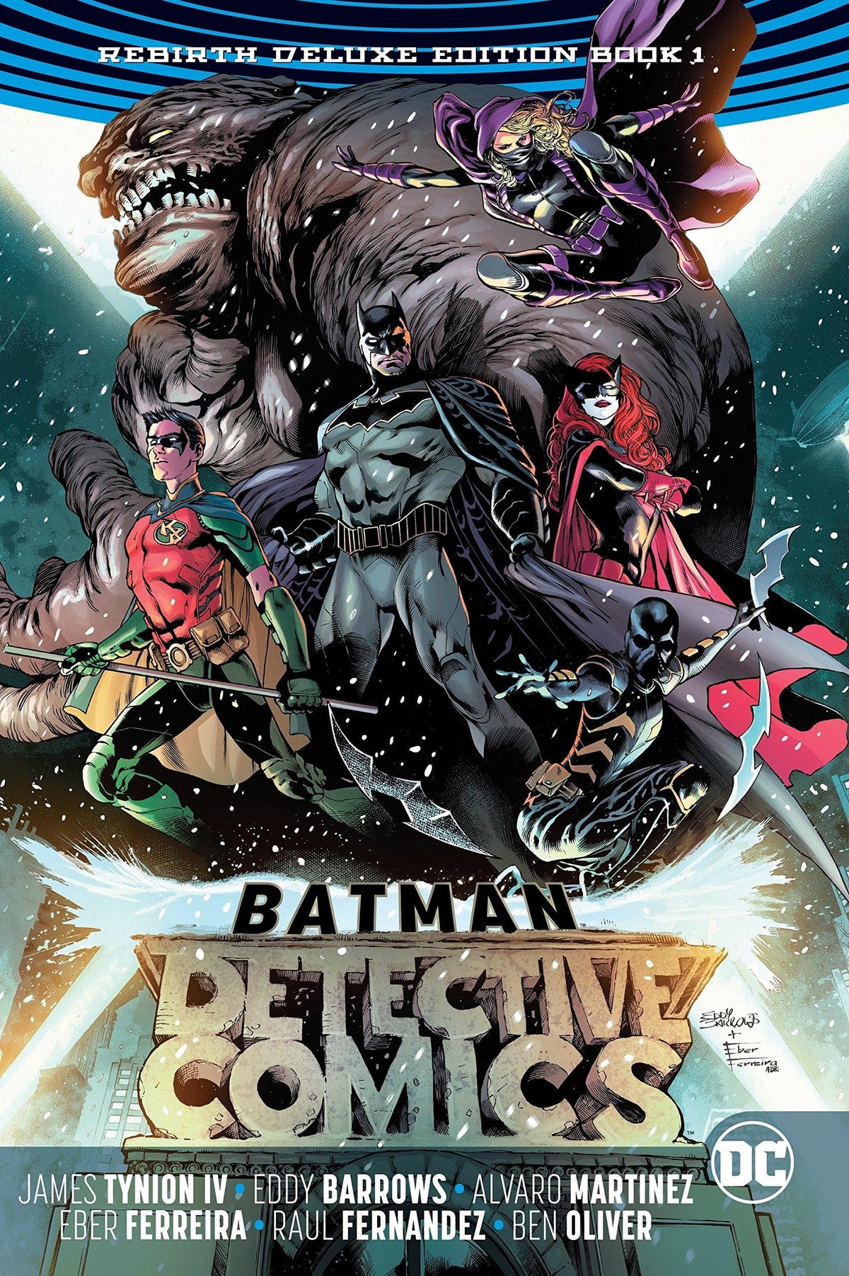 Batman Detective Rebirth Dlx Coll HC Book 01