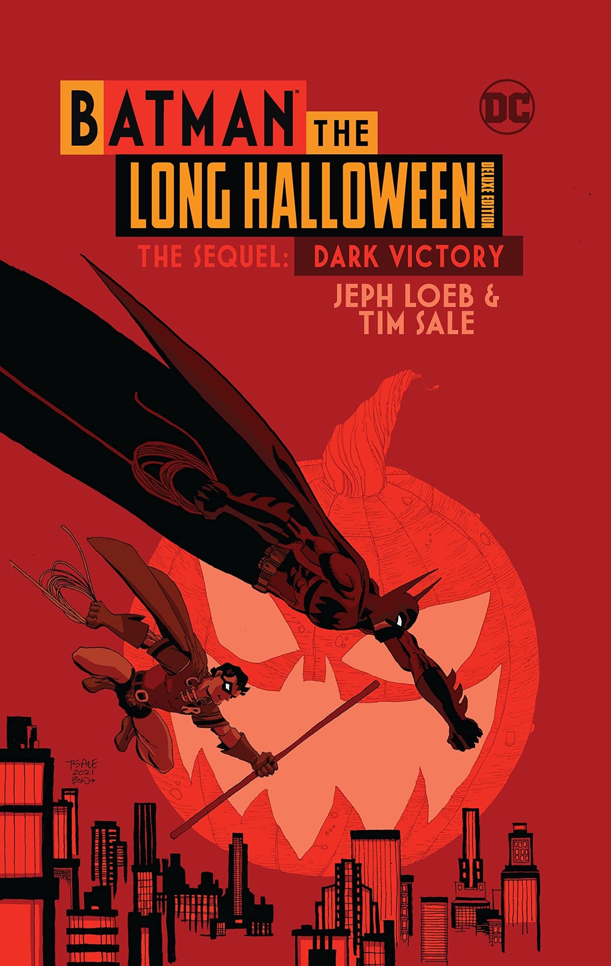 Batman The Long Halloween Deluxe Edition The Sequel Dark Victory HC