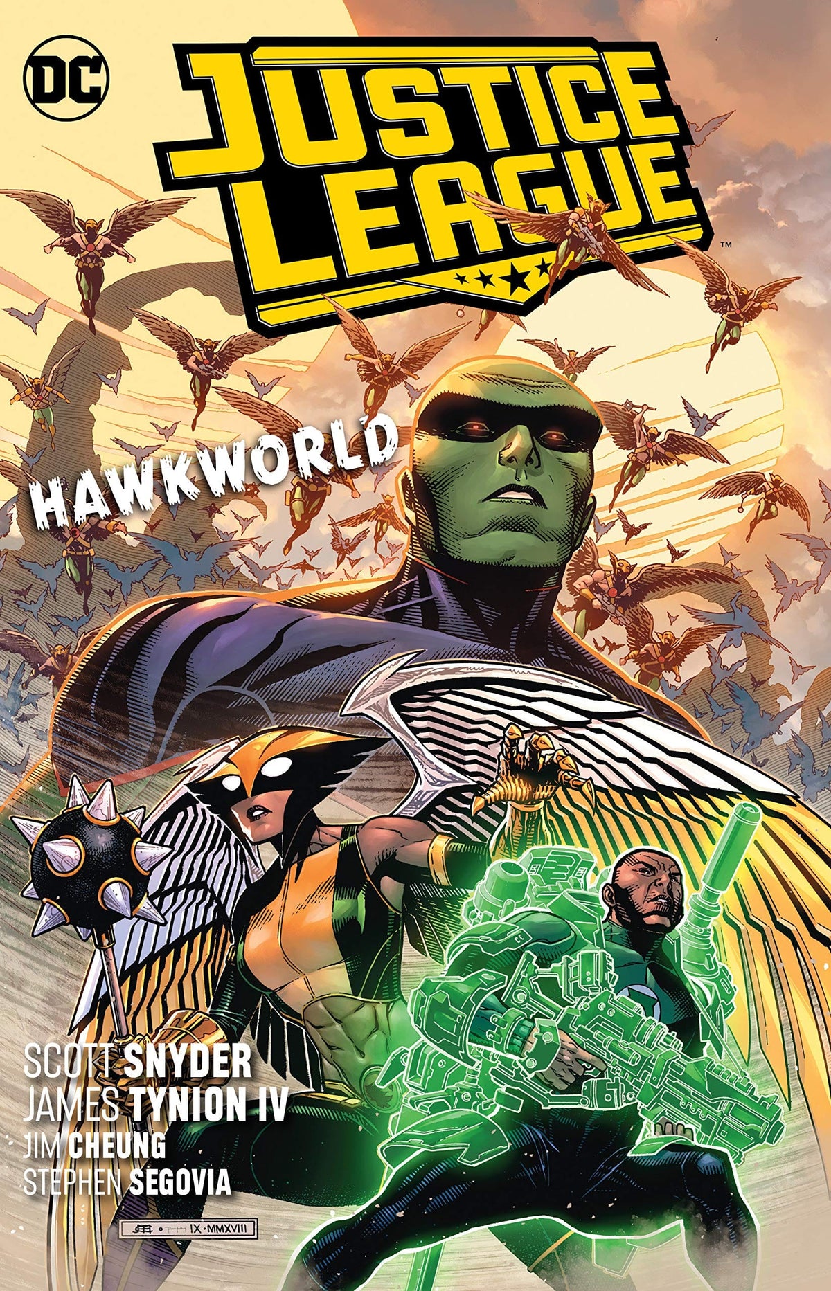 Justice League TP Vol 03 Hawkworld
