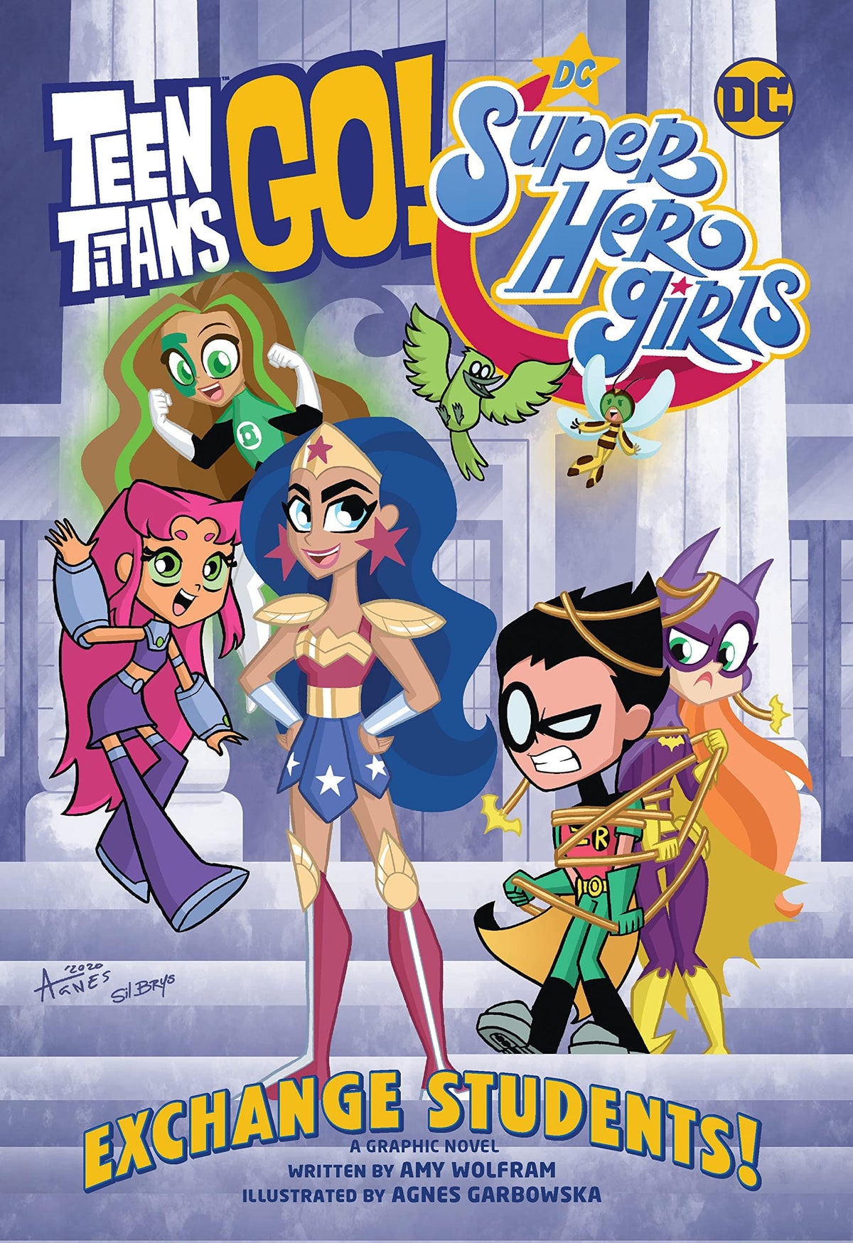 Teen Titans Go Dc Super Hero Girls Exchange Students TP