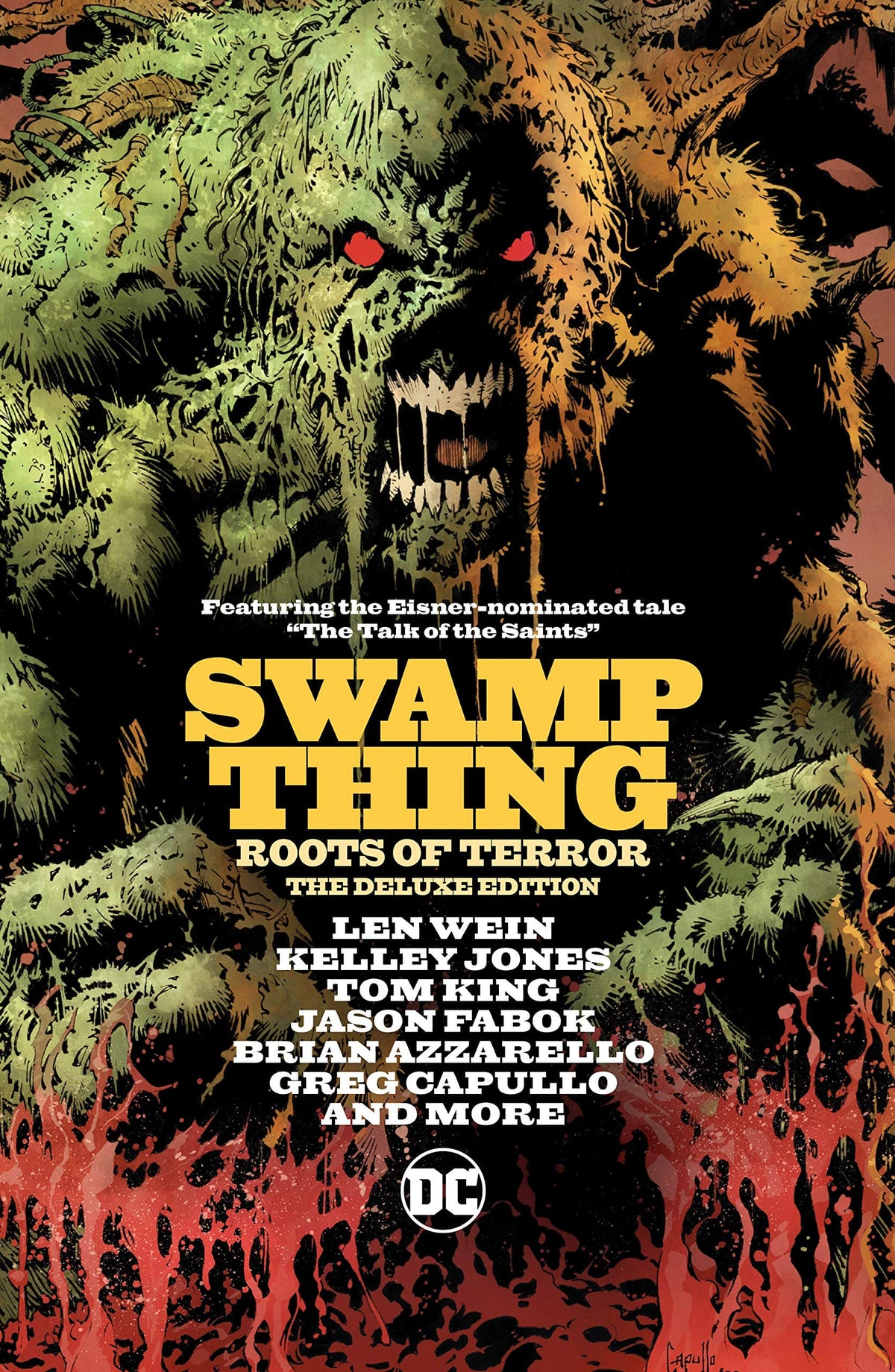 Swamp Things Roots Of Terror Deluxe ED HC
