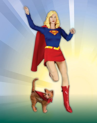 DC Deluxe Collectors 13 Inch Doll Figure - Supergirl (Previously Opened and Displayed)
