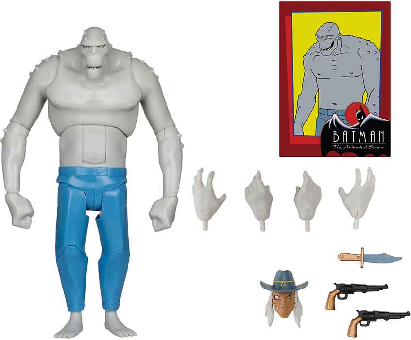 DC Direct Batman The Animated Series 6 Inch Action Figure BAF Jonah Hex Exclusive - Killer Croc (Non Mint Packaging)
