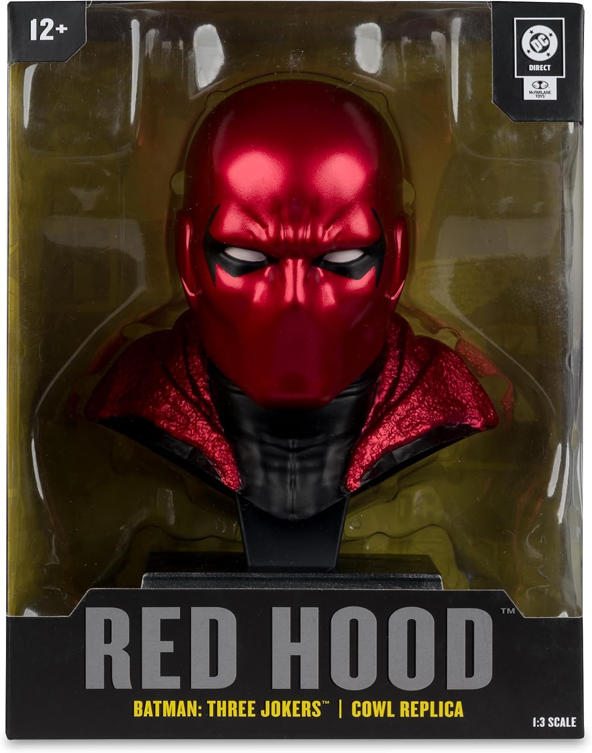 DC Direct Replica Cowls 7 Inch Prop Replica 1/3 Scale - Red Hood Batman Three Jokers Cowl