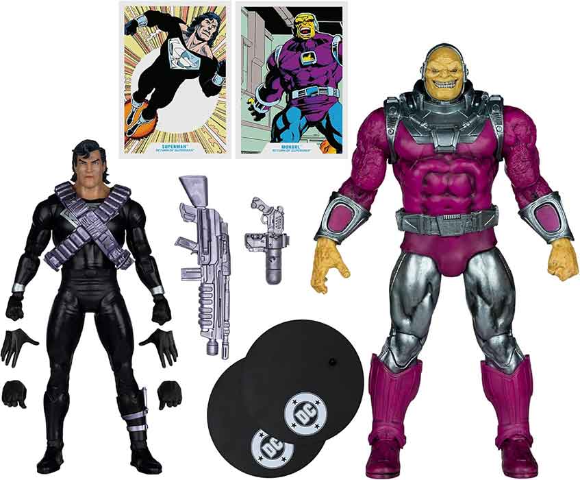 DC Multiverse Return of Superman 7 Inch Action Figure 2-pack - Superman vs Mongul