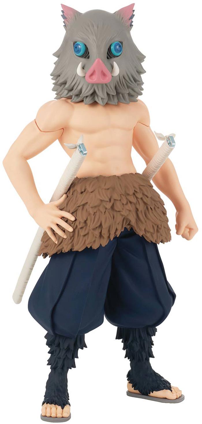 Demon Slayer Kimetsu No Yaiba 9 Inch Statue Figure Grandista - Inosuke Hashibira