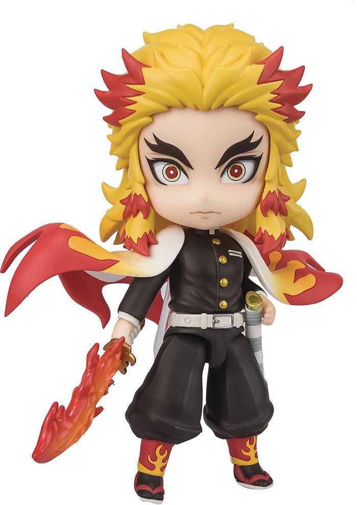 Demon Slayer Kimetsu No Yaiba Mugen Train 5 Inch Mini Figure Figuarts Mini - Kyojuro Rengoku