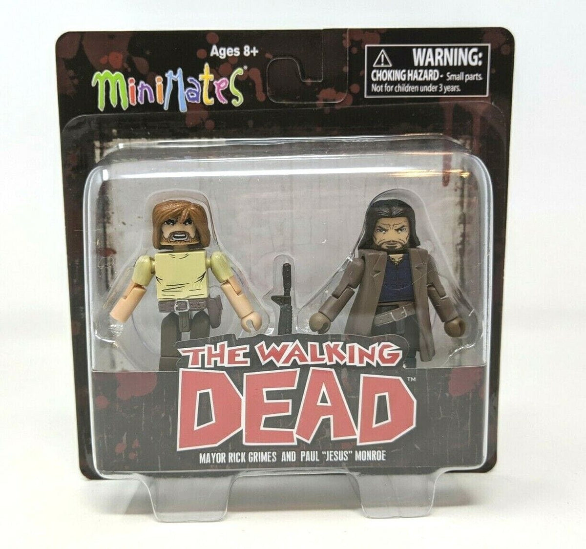 Minimates: Walking Dead - Mayor Rick Grimes & Paul 'Jesus' Monroe (Series 7)