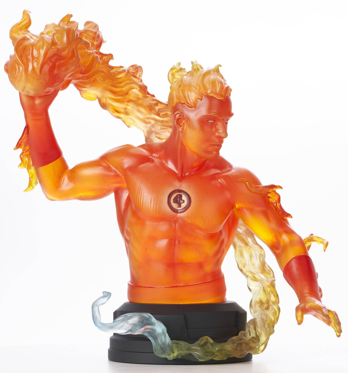Diamond Select Toys: Marvel - Human Torch Bust, animated (Fantastic Four)