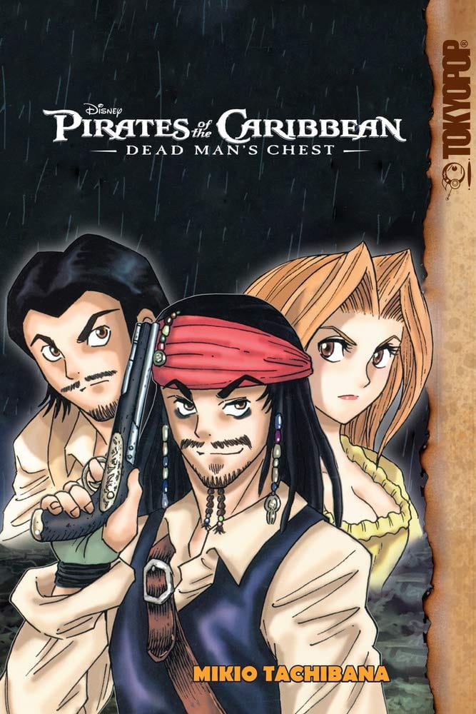 Disney Manga Pirates Caribbean Dead Man Chest GN