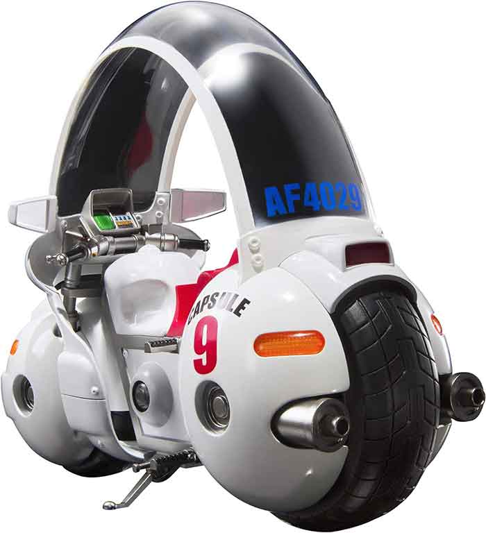 Dragonball 5 Inch Scale Vehicle Figure S.H. Figuarts - Bulma's Motorcycle - Hoipoi Capsule No. 9 Reissue2026)