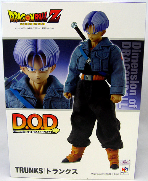 Dragonball Z 8 Inch PVC Statue PVC Statue - Super Saiyen Trunks DOD (Shelf Wear Packaging)