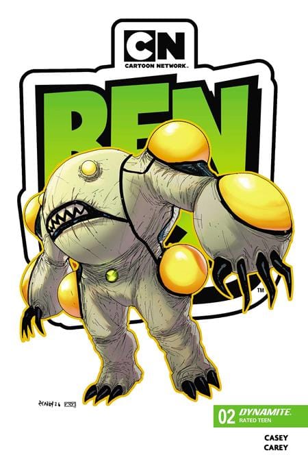 BEN 10 #2 2ND PTG CVR A ROBERT CAREY