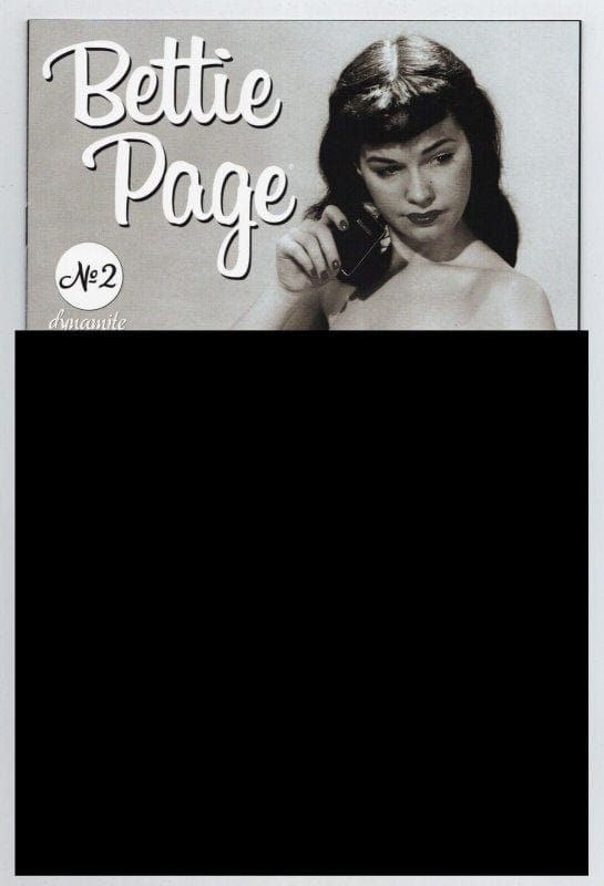 BETTIE PAGE #2 CVR K PHOTO BLACK BAG (MR)