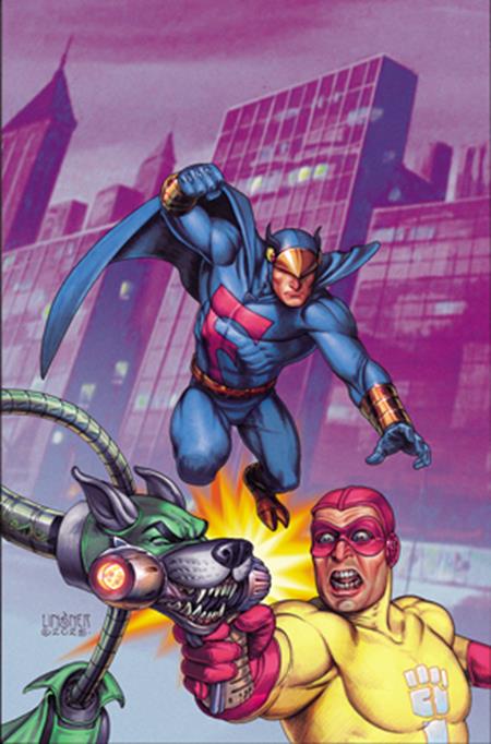 BLUE FALCON & DYNOMUTT #1 CVR O INC 1:15 JOSEPH MICHAEL LINSNER VIRGIN VAR