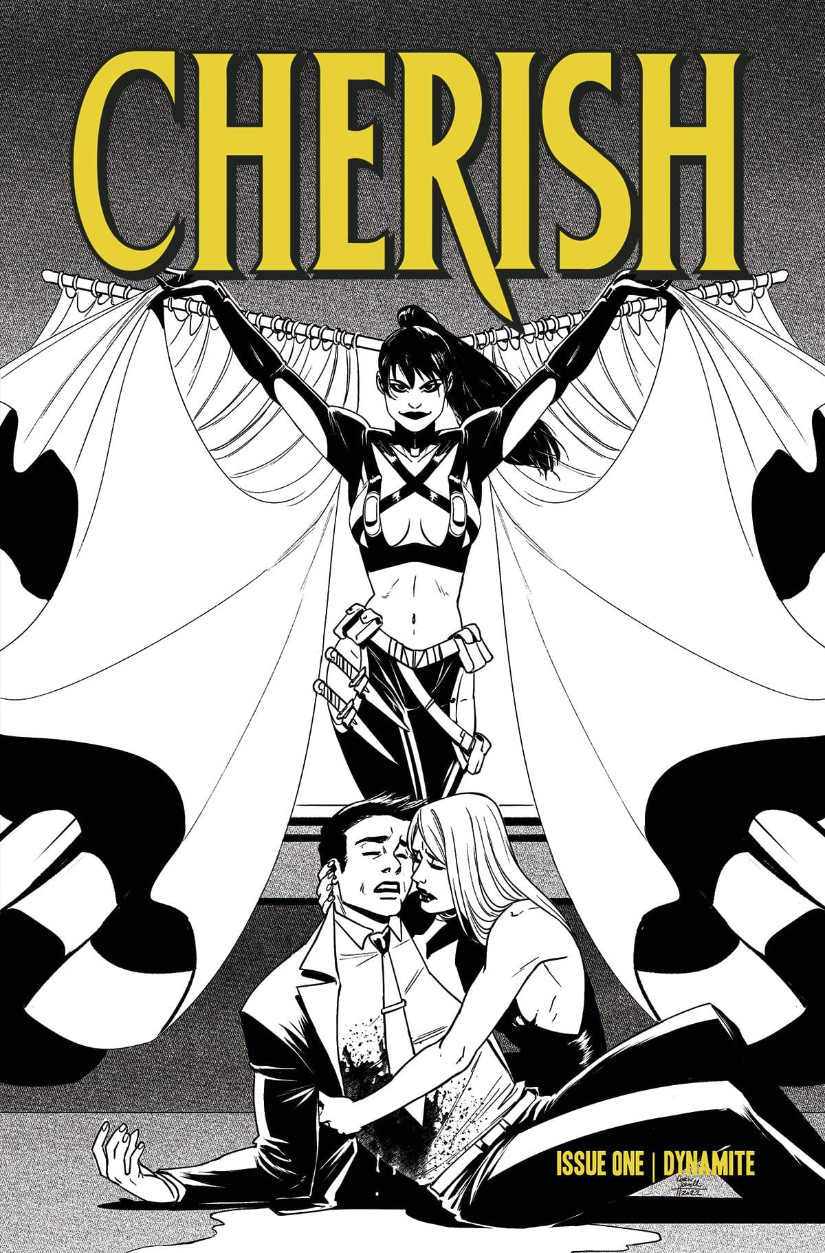 CHERISH #1 CVR O 7 COPY FOC INCV HOWELL HOMAGE B&W
