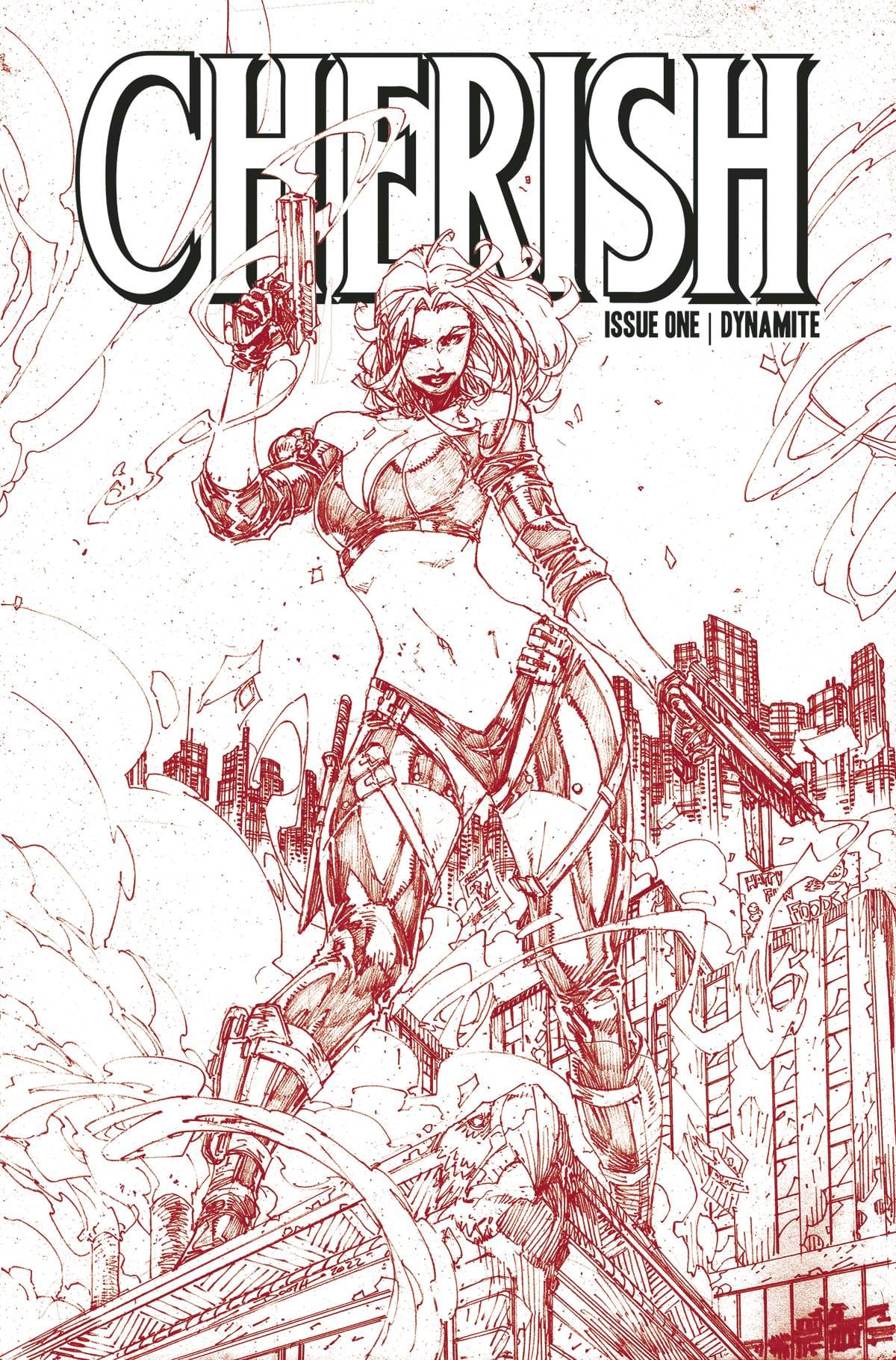CHERISH #1 CVR R 10 COPY FOC INCV BOOTH FIREY RED