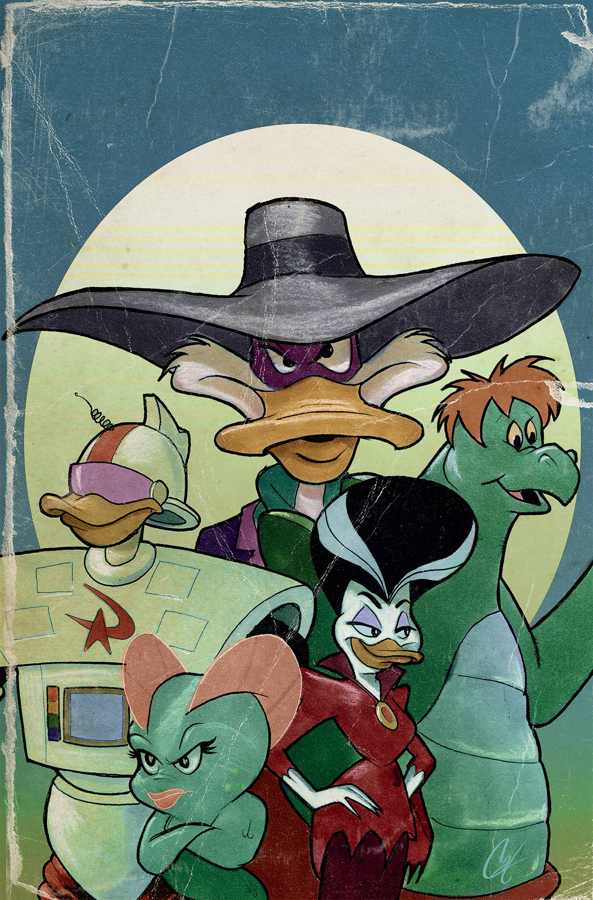 DARKWING DUCK #10 CVR V 1:10 INCV FOC STAGGS VIRGIN