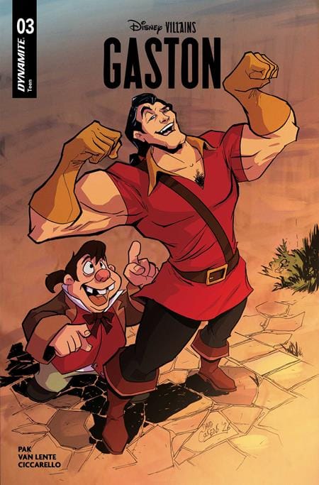 DISNEY VILLAINS GASTON #3 CVR C MILENA CICCARELLO VAR