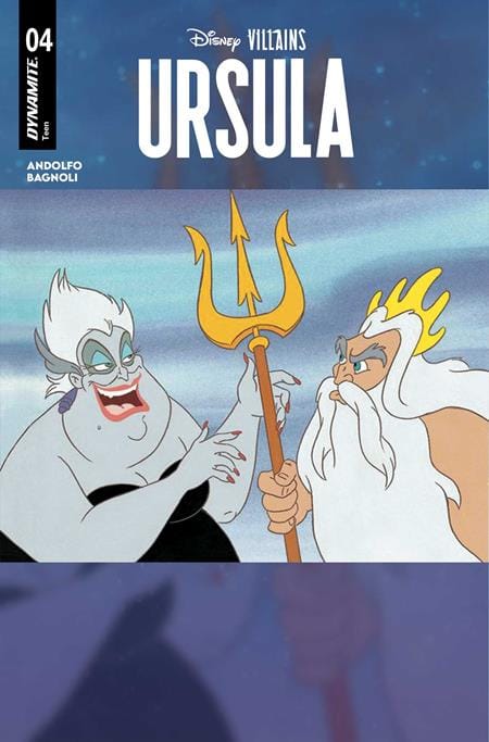 DISNEY VILLAINS URSULA #4 CVR E FRANCESCA CARITA CARTOON HEAD VAR
