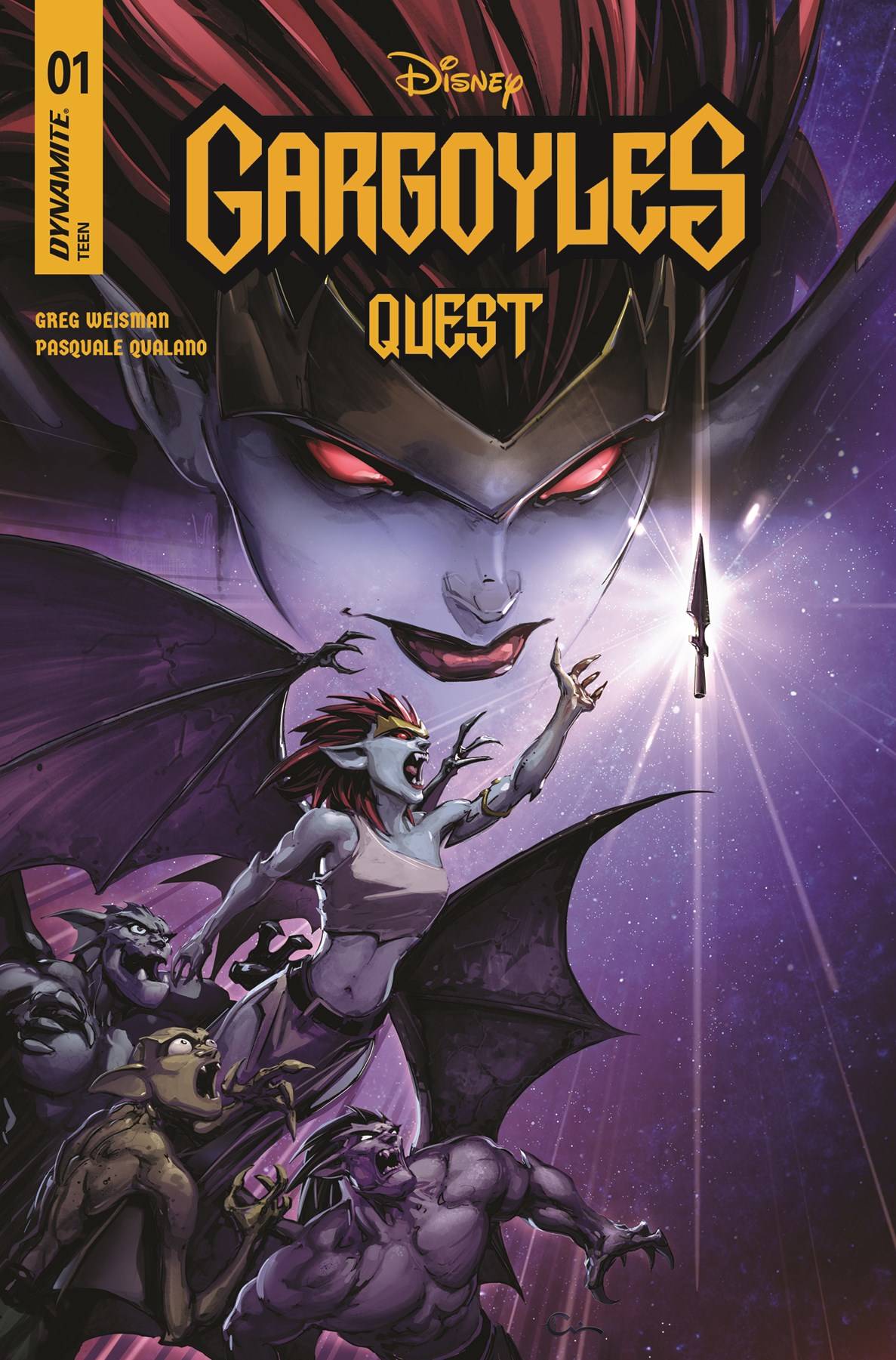 GARGOYLES QUEST #1 CVR D CRAIN FOIL (C: 1-0-0)