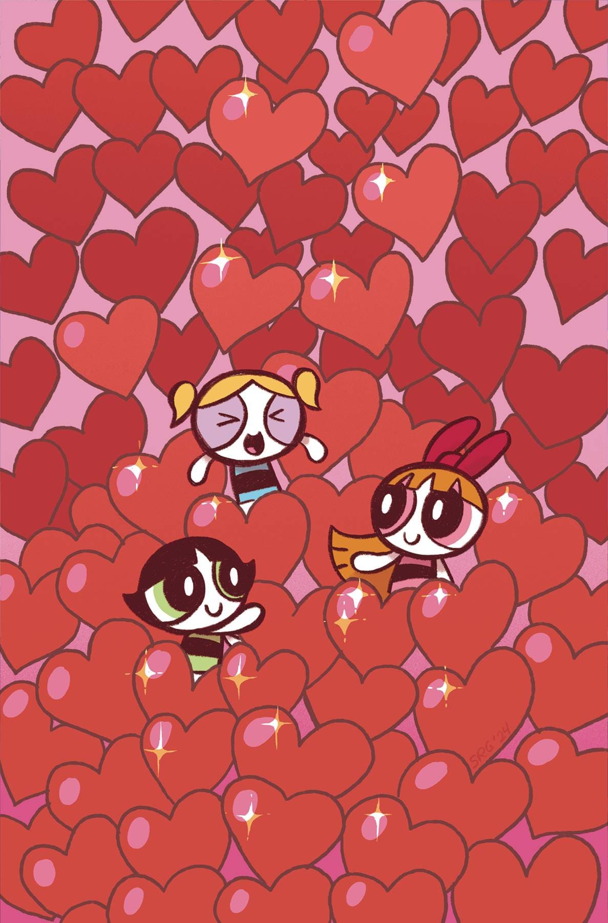 POWERPUFF GIRLS VALENTINES KISSY FACE SP #1 CVR D 1:10 IN