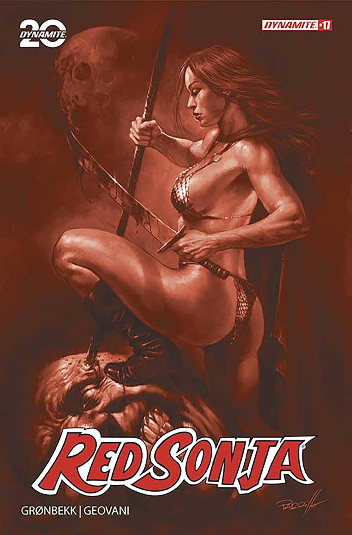 RED SONJA 2023 #17 CVR O 1:7 FOC INCV PARRILLO TINT