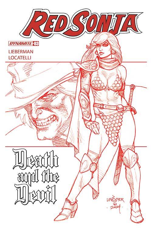 RED SONJA DEATH AND THE DEVIL #3 CVR L 1:7 FOC INCV