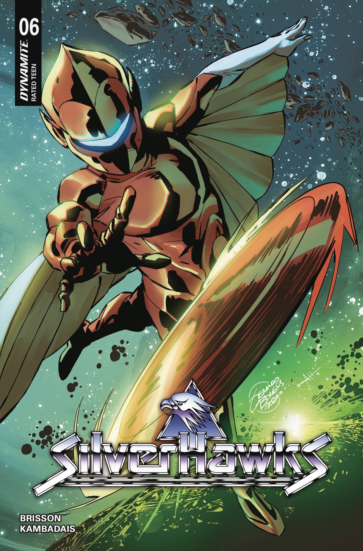 SILVERHAWKS #6 CVR C BORGES