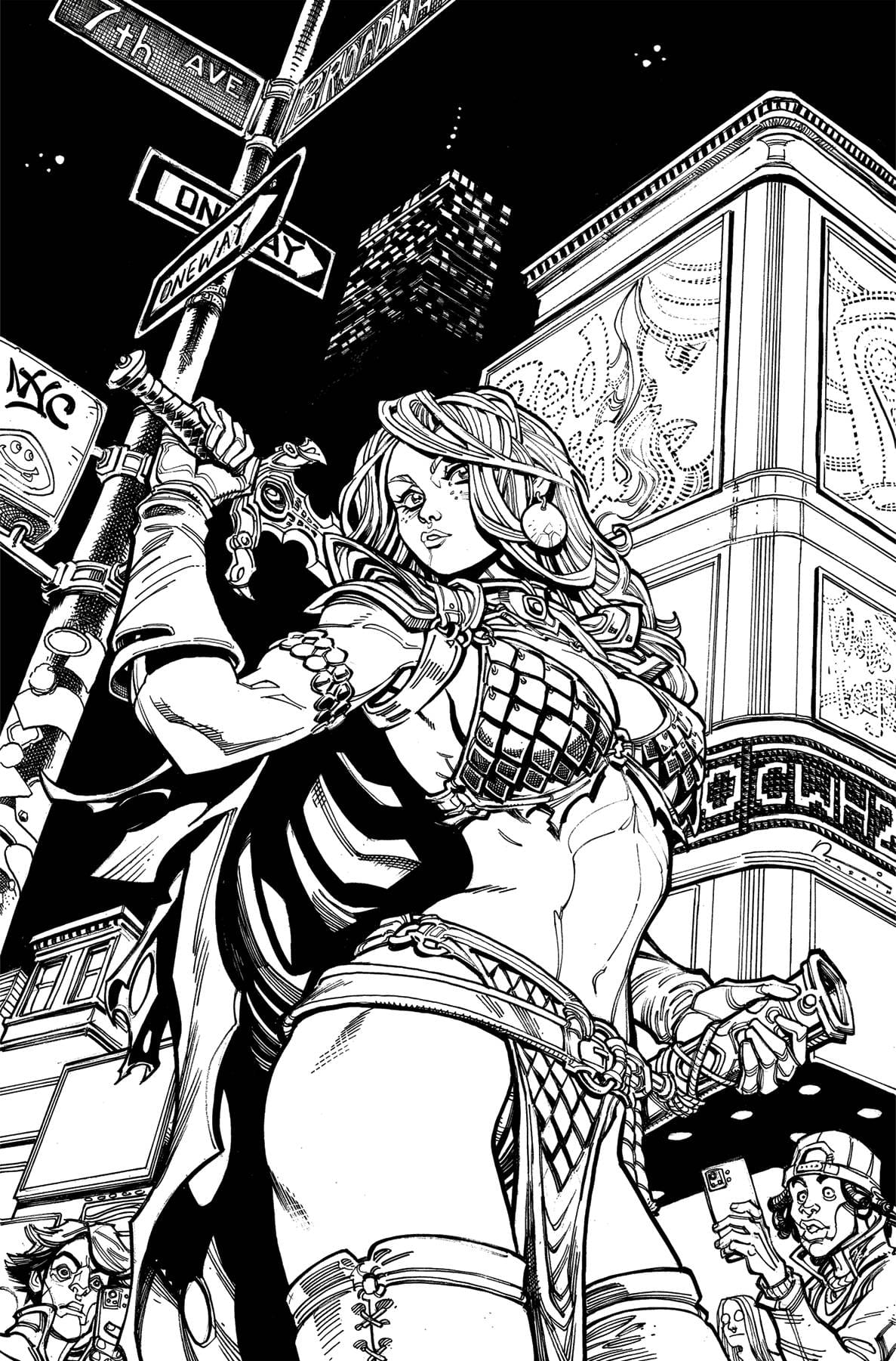SONJA REBORN #1 CVR Q 1:15 INCV HARDIN LINE ART VIRGIN