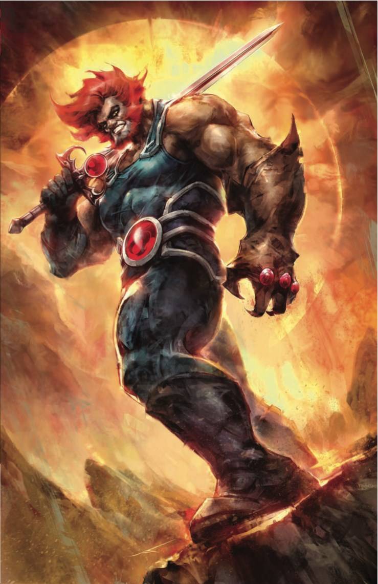 THUNDERCATS #12 CVR ZH 1:15 FOC INCV IVAN TAO VIRGIN FOIL