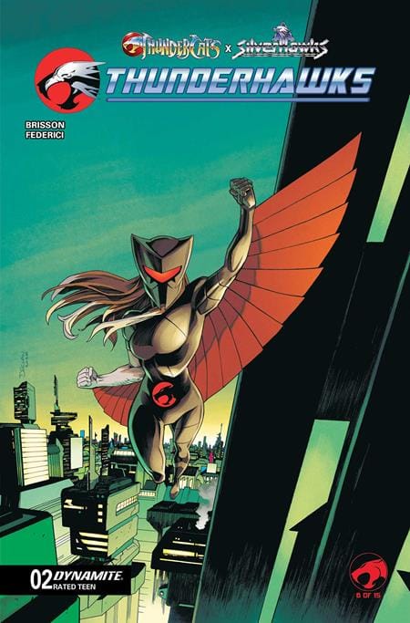 THUNDERCATS X SILVERHAWKS THUNDERHAWKS #2 CVR B DECLAN SHALVEY VAR