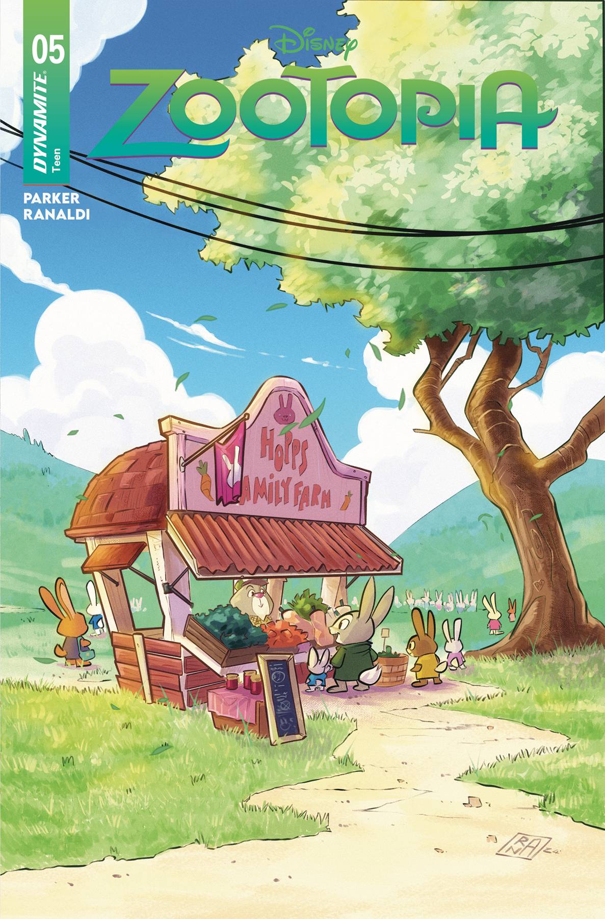 ZOOTOPIA #5 CVR B RANALDI